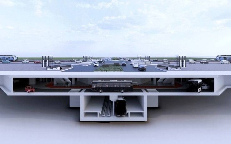 В "Новом Ташкенте" появится уникальная станция метро с автопаркингом