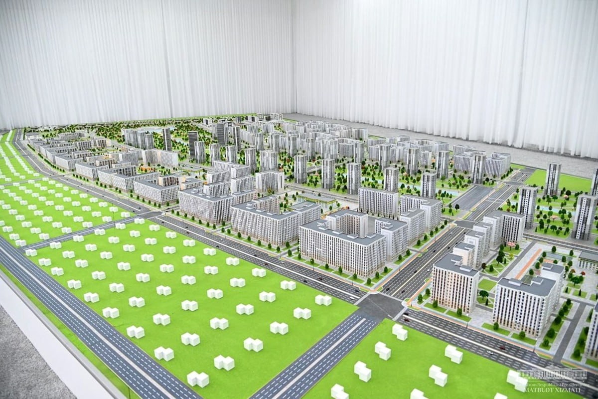 В стране до 2030 года построят 100 жилых массивов «Новый Узбекистан»